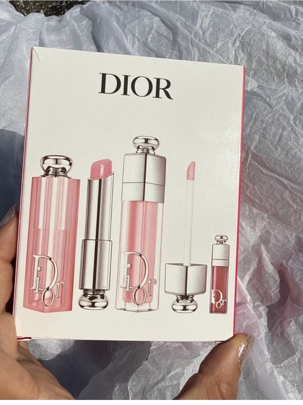 Dior Pink Lip Trio — Sheer Lipstick, Gloss & Balm